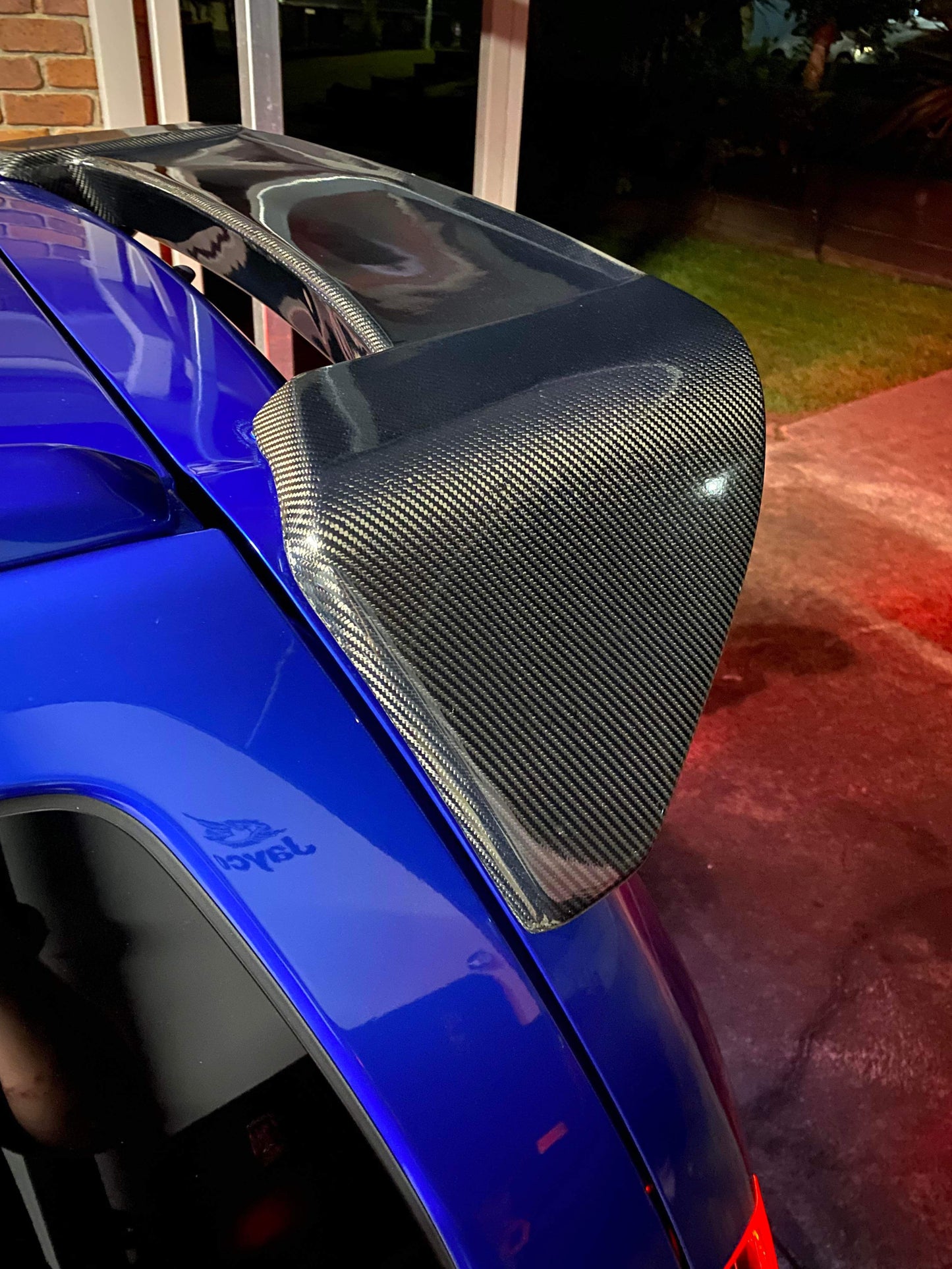 SG Forester Carbon Fibre SYMS Spoiler