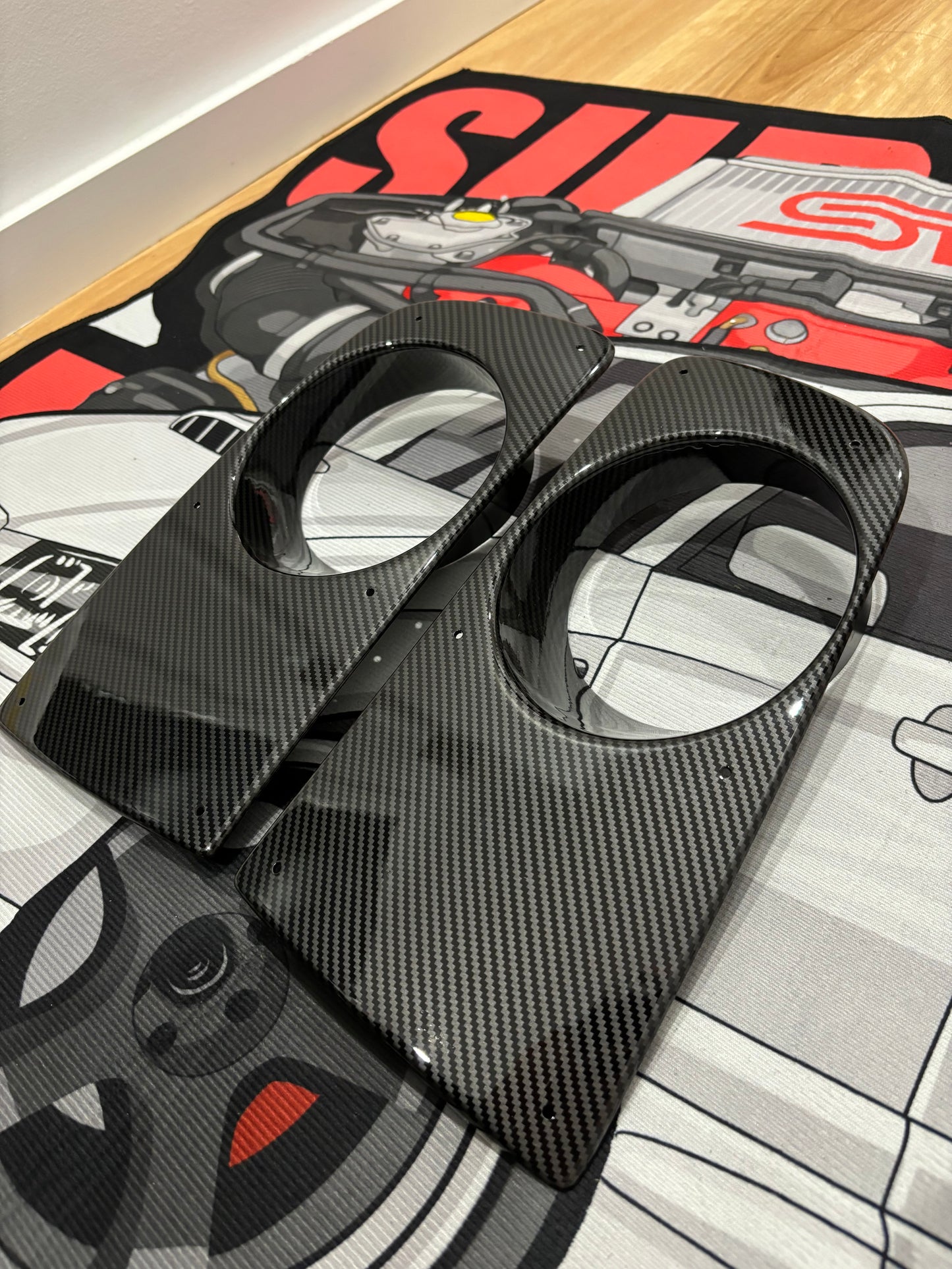 JDM SG CROSS SPORT LIP DIP CARBON FOG LIGHT COVER