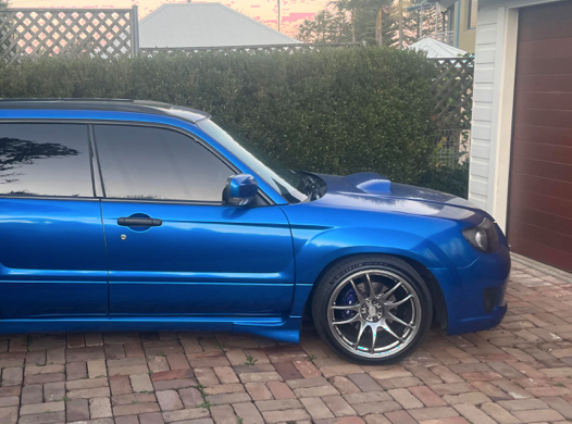 Subaru Forester SG | Front Spats - Stock