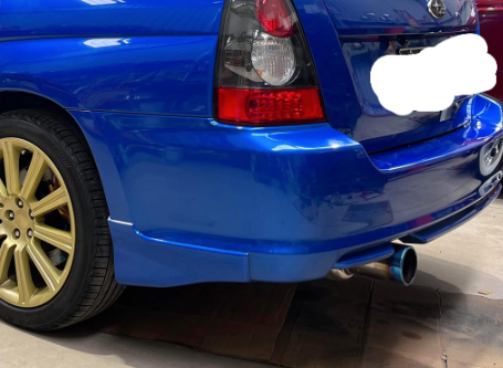 Subaru Forester SG | Rear Spats - STI Short